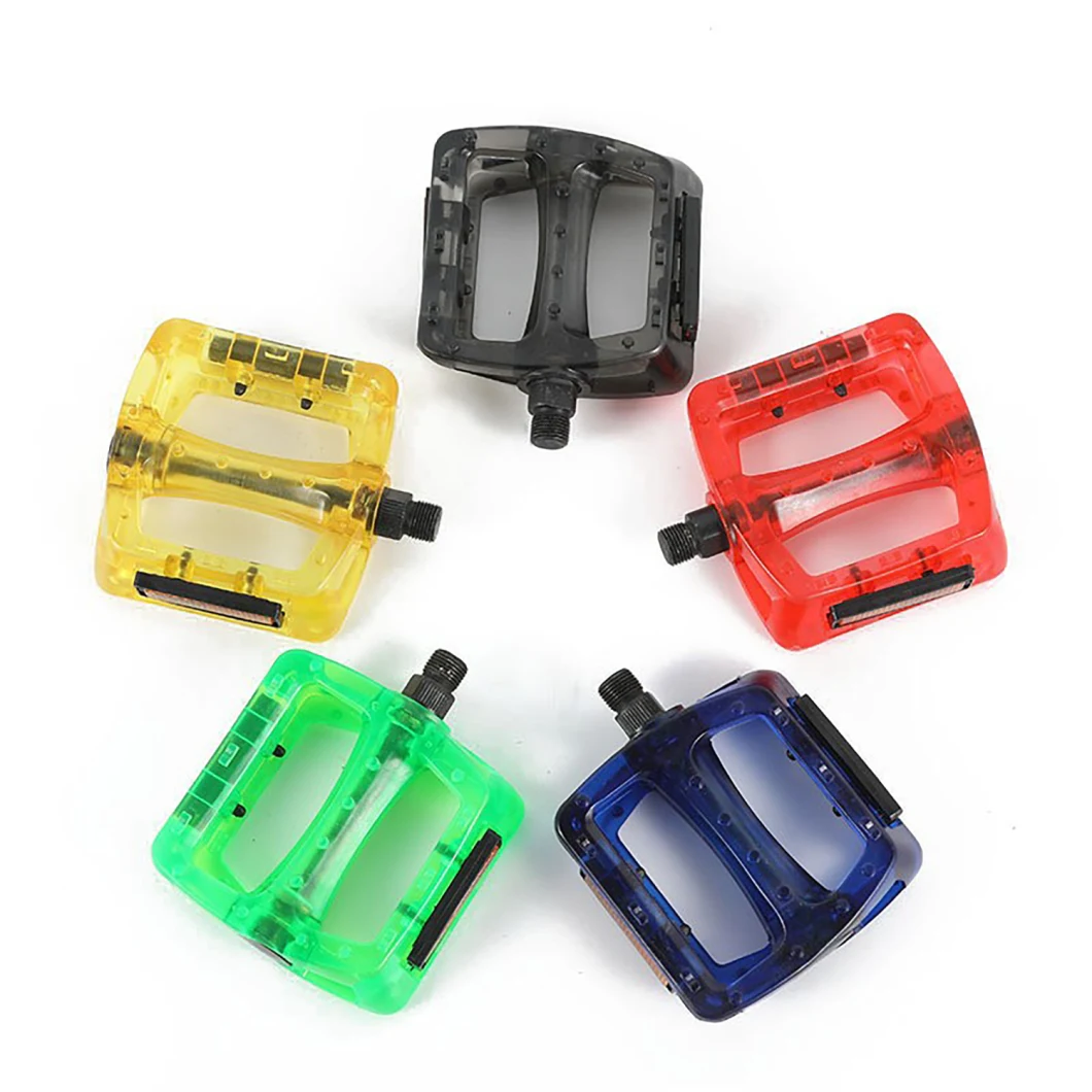 Light MTB BMX Foading Bike Parts Cycling Axle CNC Nylon Plastic Bicycle Pedal