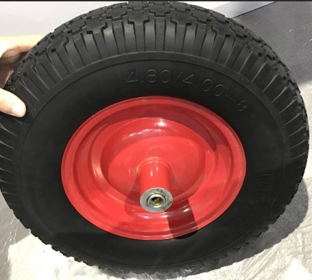 2019 Cheapest PU Flat Free Wheel with Size 16 &quot; X 400-8