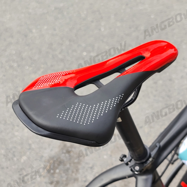 Bike Saddle Leather MTB Bicycle Saddle Ventilated Soft Comfortable Road Bicycle Seat Mountain Bicycle Parts