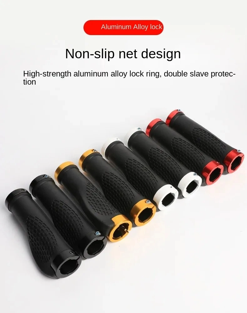 Bicycle Handlebar Grips Colorful MTB Ergonomic Rubber Bike Handle Bar Grips